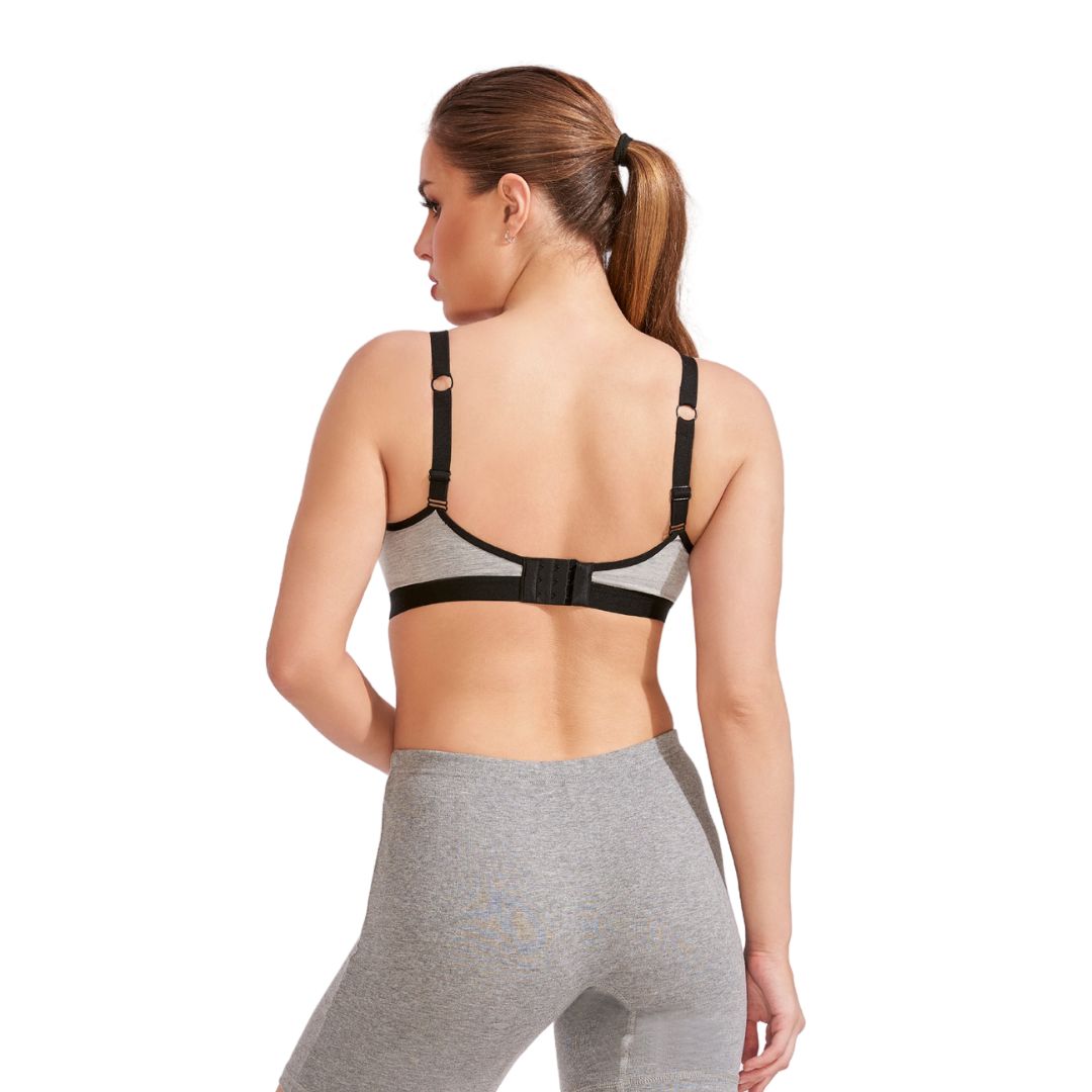 Bralux Sports Bra for Yoga Exercise Bra for Gym Workout Bra with Removable Pads T Back B Cup Non Wired Cotton Spandex Bra -5001