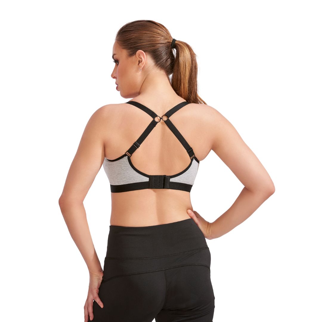 Bralux Sports Bra for Yoga Exercise Bra for Gym Workout Bra with Removable Pads T Back B Cup Non Wired Cotton Spandex Bra -5002