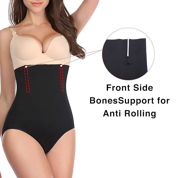Bralux Shapewear for Women Tummy and Thigh Shaper for Women Hips Tummy Tucker for Women Stretchable Bodysuit