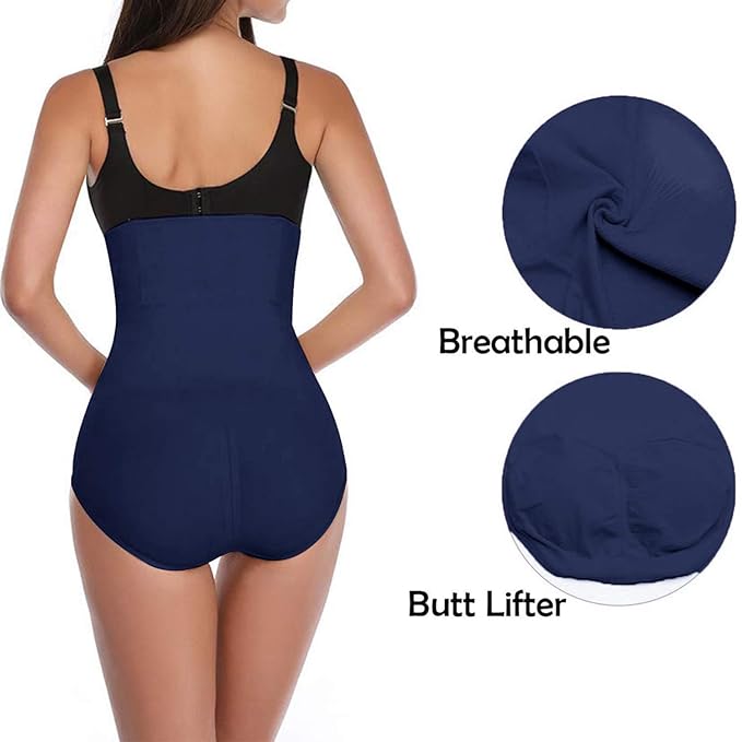 Bralux Shapewear for Women Tummy and Thigh Shaper for Women Hips Tummy Tucker for Women Stretchable Bodysuit