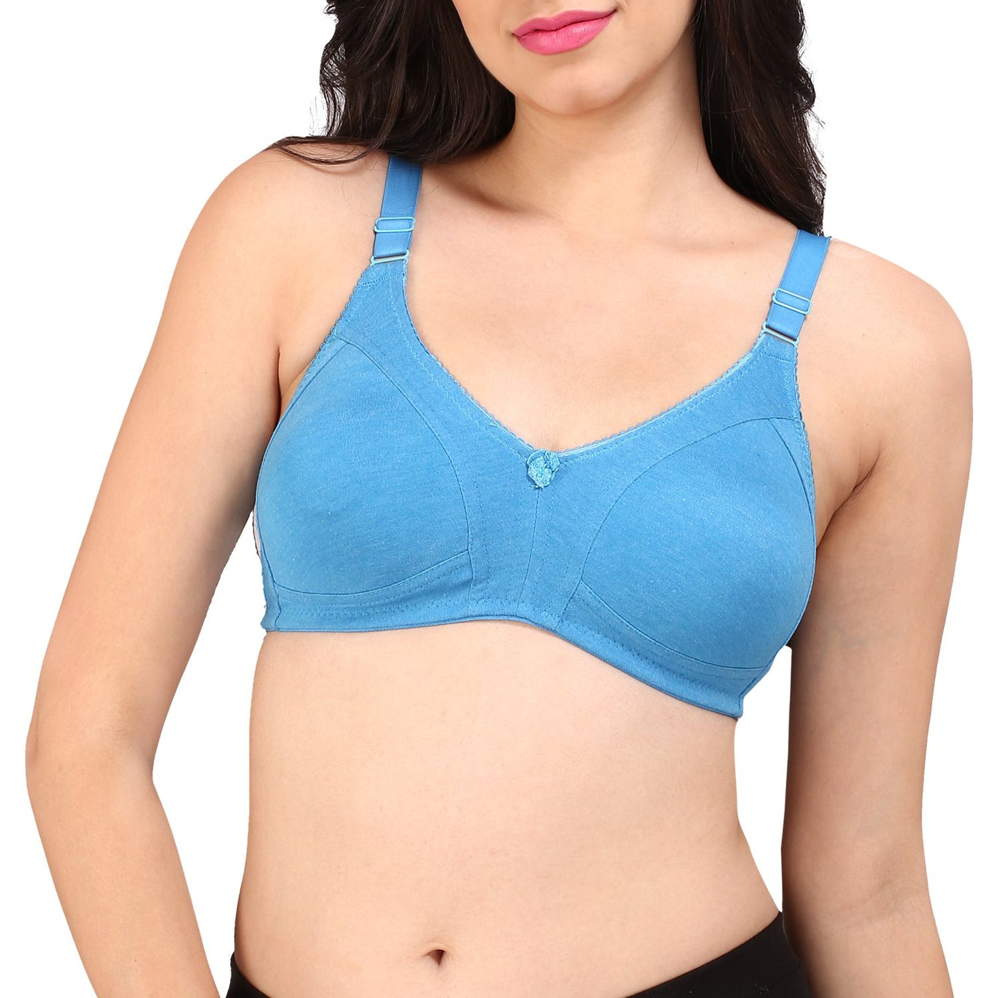 Bralux Women's Cotton Non-Wired Tshirt Bra - Tofha