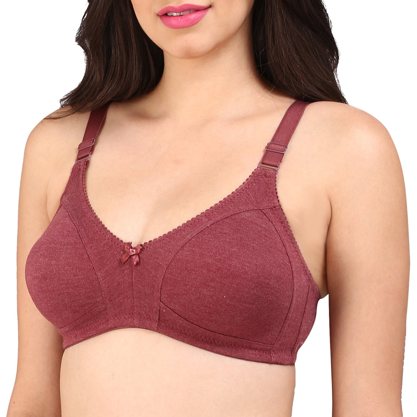 Bralux Women's Cotton Non-Wired Tshirt Bra - Tofha