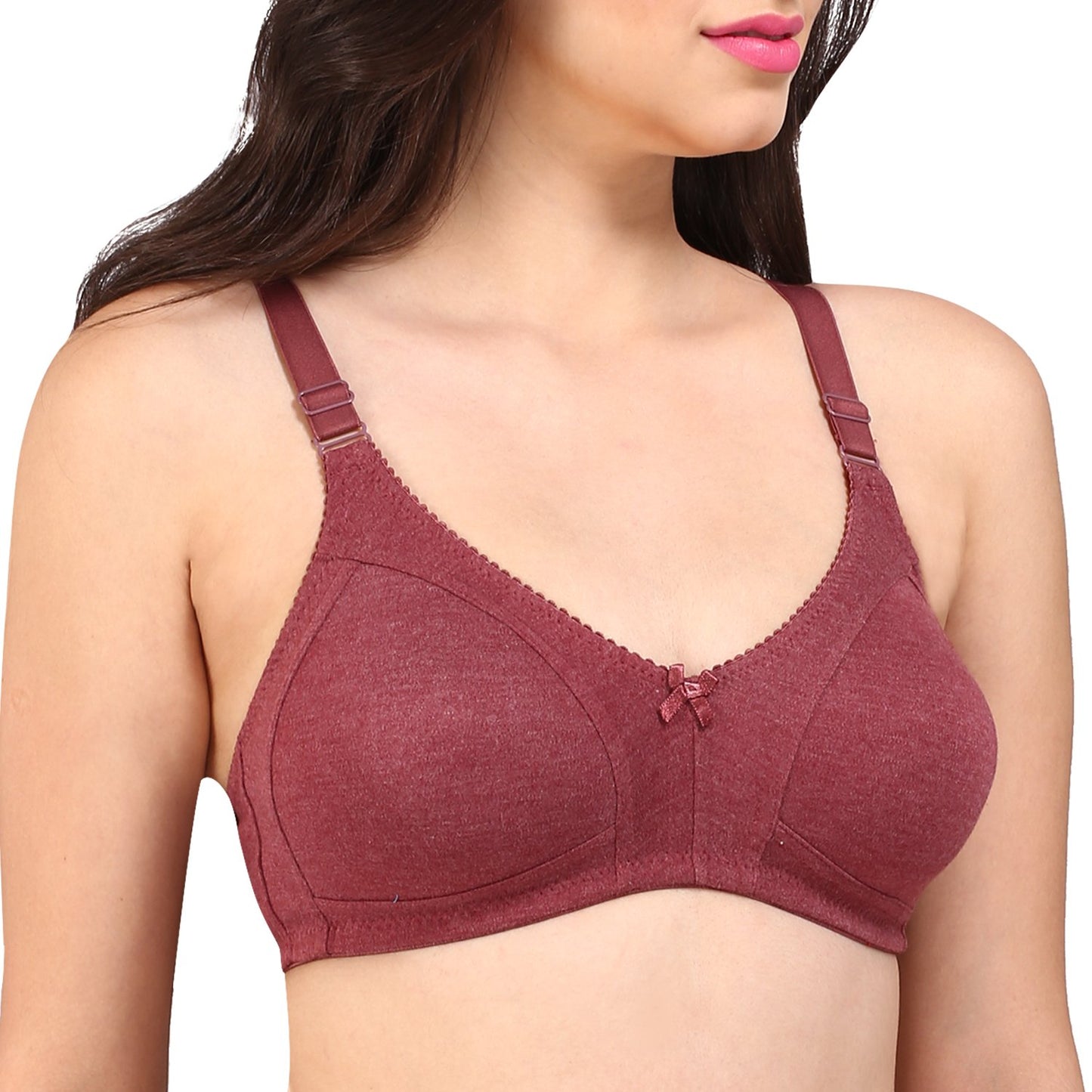 Bralux Women's Cotton Non-Wired Tshirt Bra - Tofha