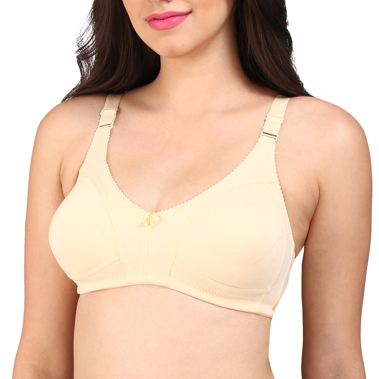 Bralux Women's Cotton Non-Wired Tshirt Bra - Tofha