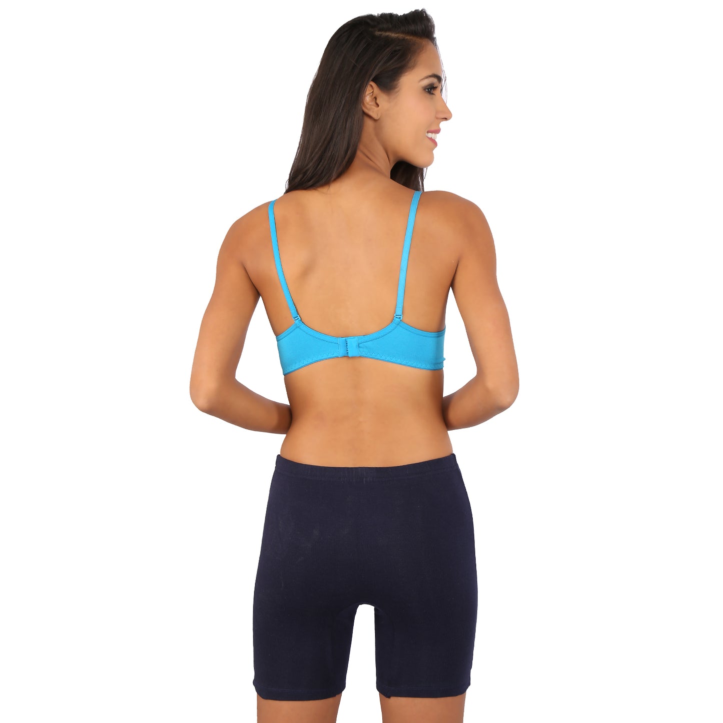 Bralux Cycling Shorts for Women, Girls with Cotton Spandex