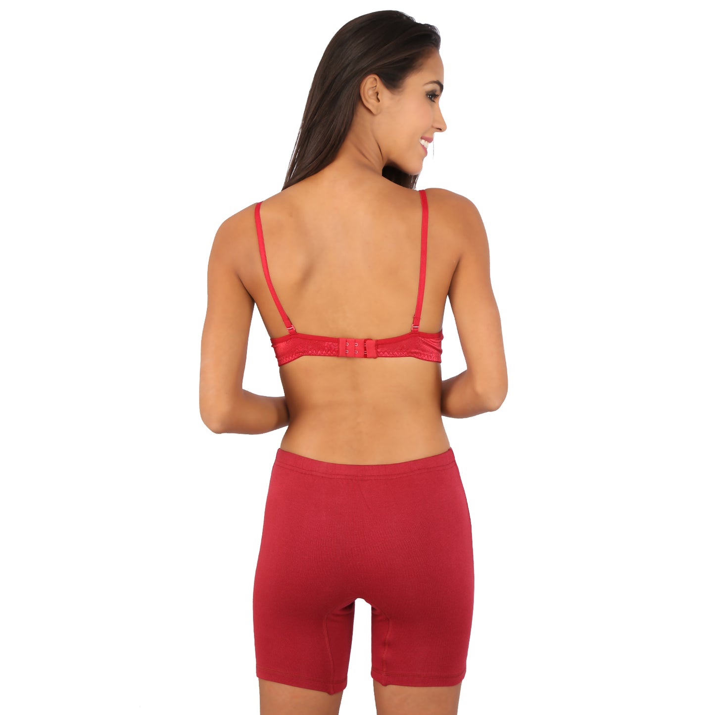 Bralux Cycling Shorts for Women, Girls with Cotton Spandex