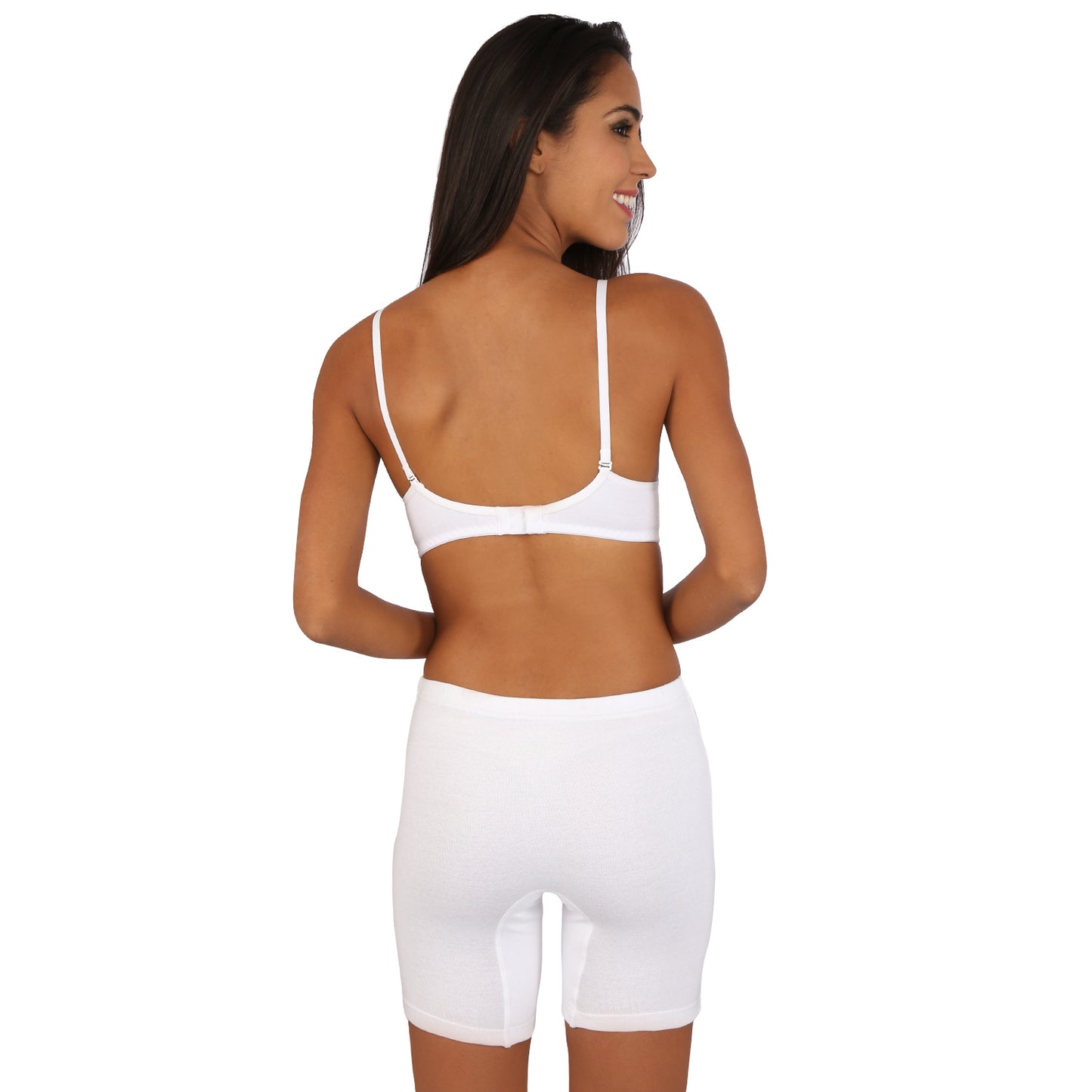 Bralux Cycling Shorts for Women, Girls with Cotton Spandex