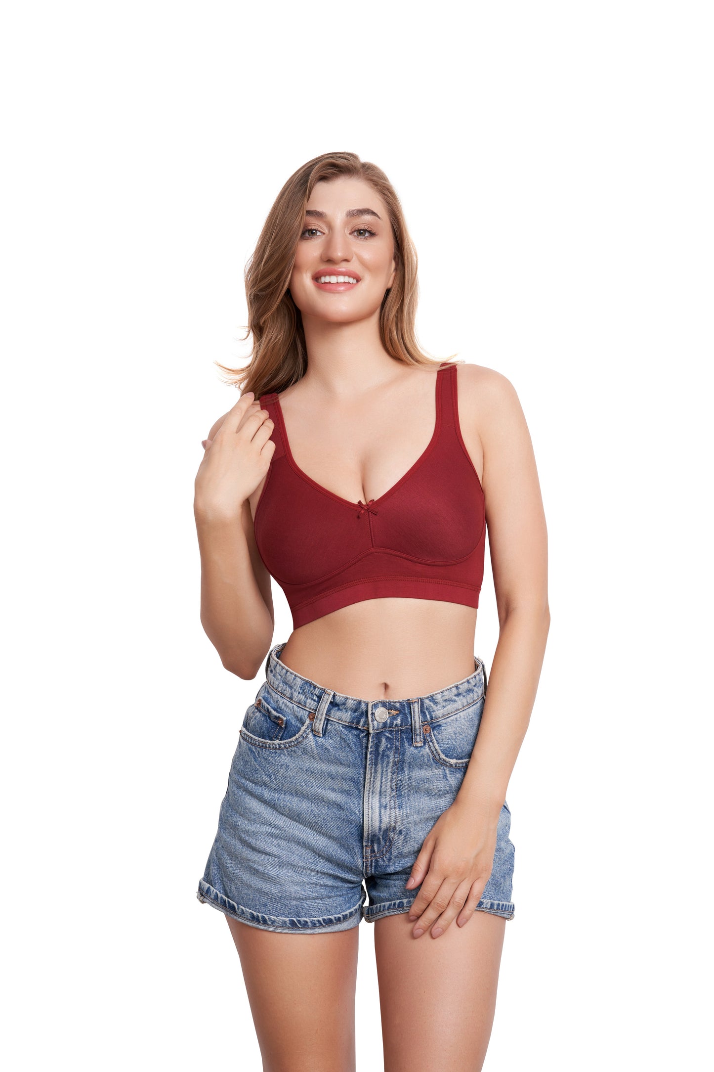 Bralux Women's Minimizer Spacer Cup Full Coverage Daily wear Bra - 7001