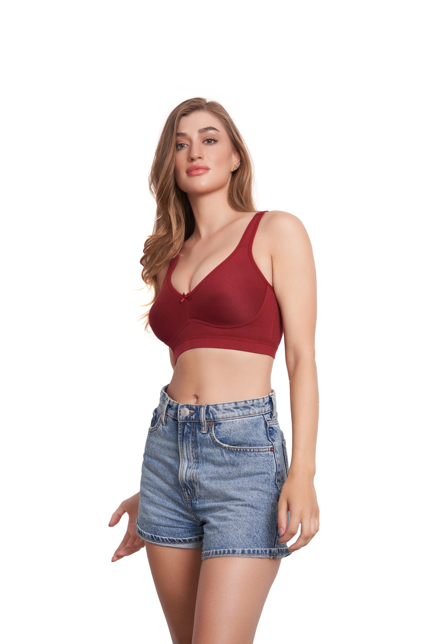 Bralux Women's Minimizer Spacer Cup Full Coverage Daily wear Bra - 7001