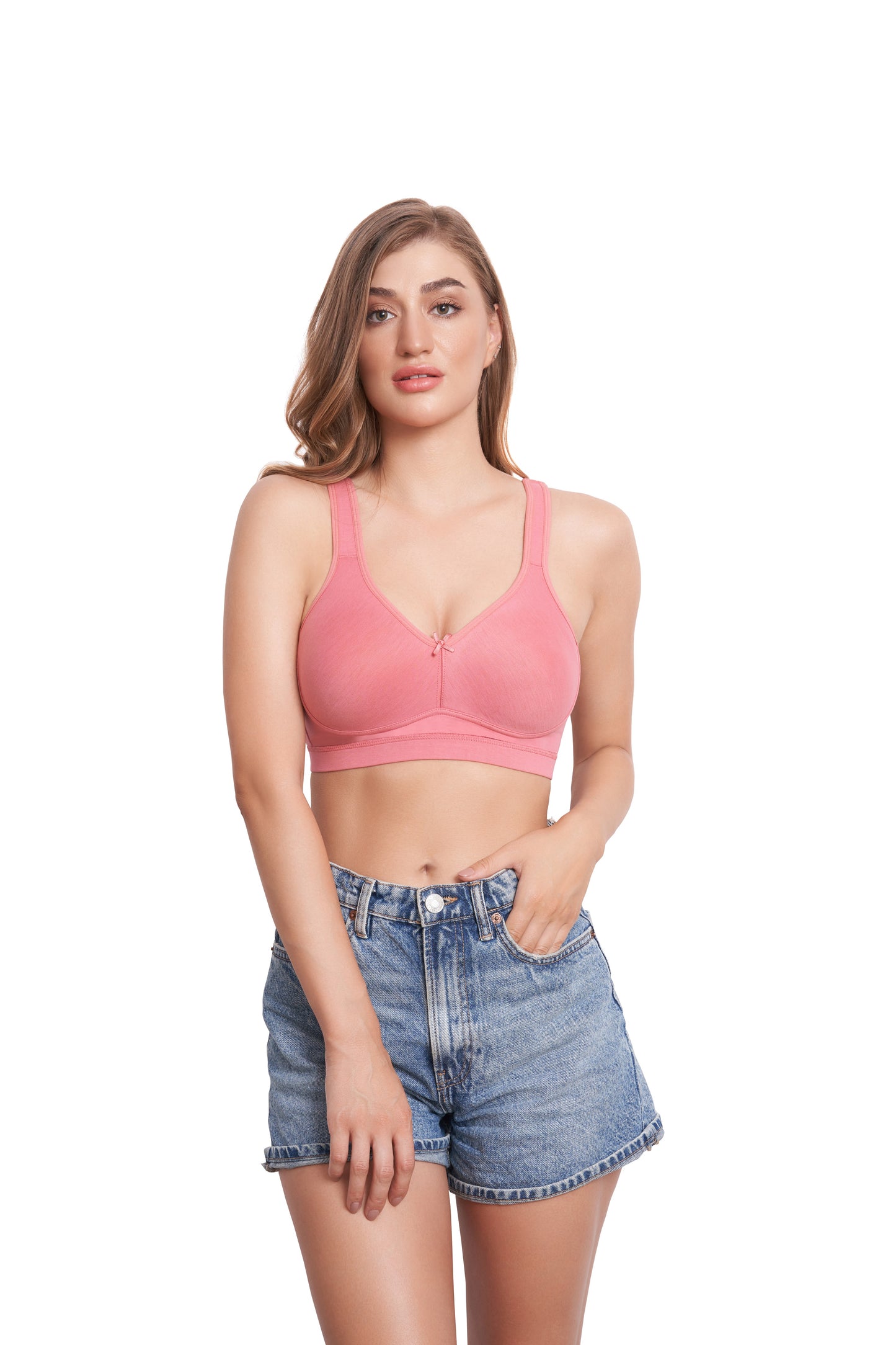 Bralux Women's Minimizer Spacer Cup Full Coverage Daily wear Bra - 7001