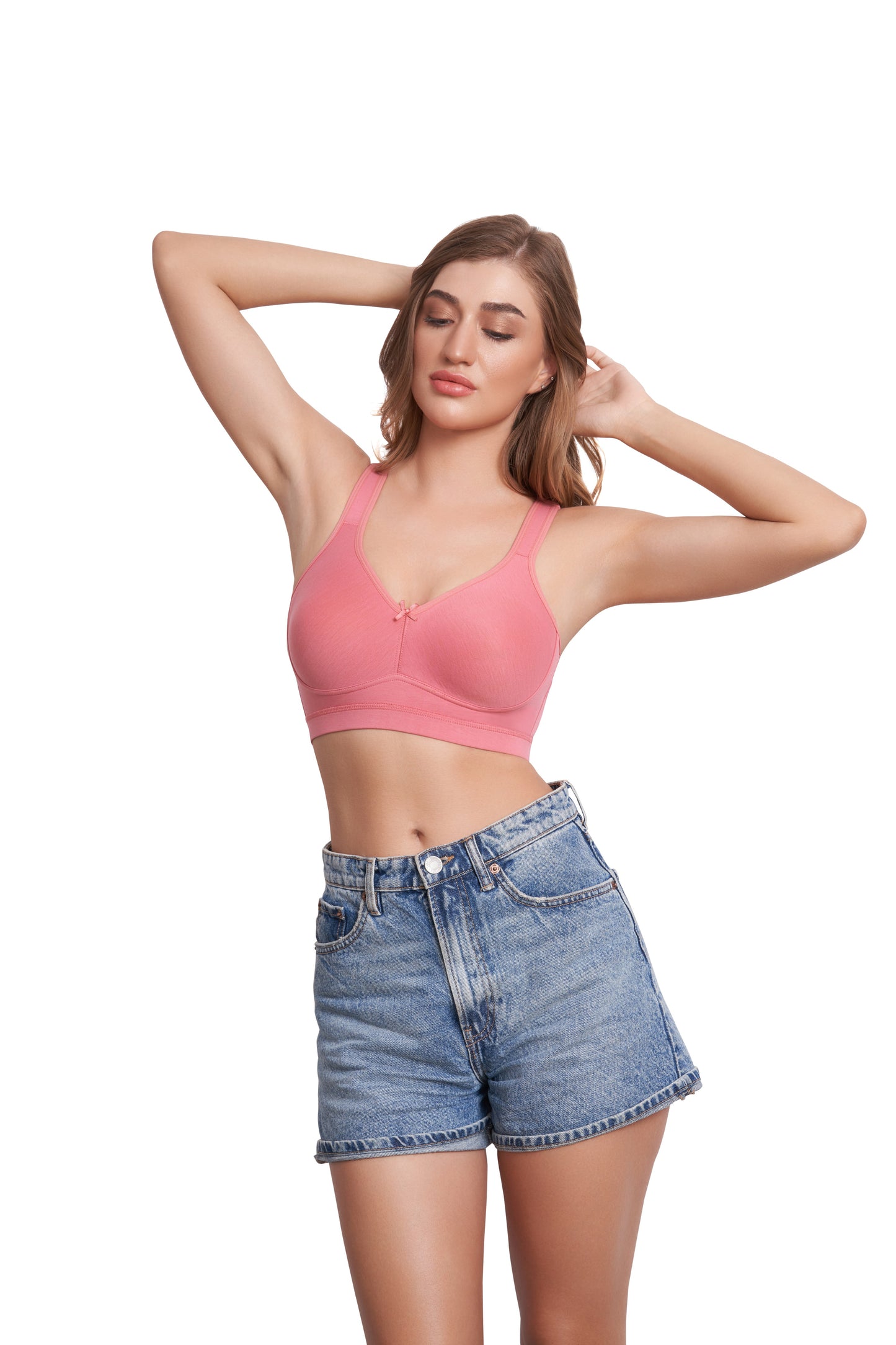 Bralux Women's Minimizer Spacer Cup Full Coverage Daily wear Bra - 7001