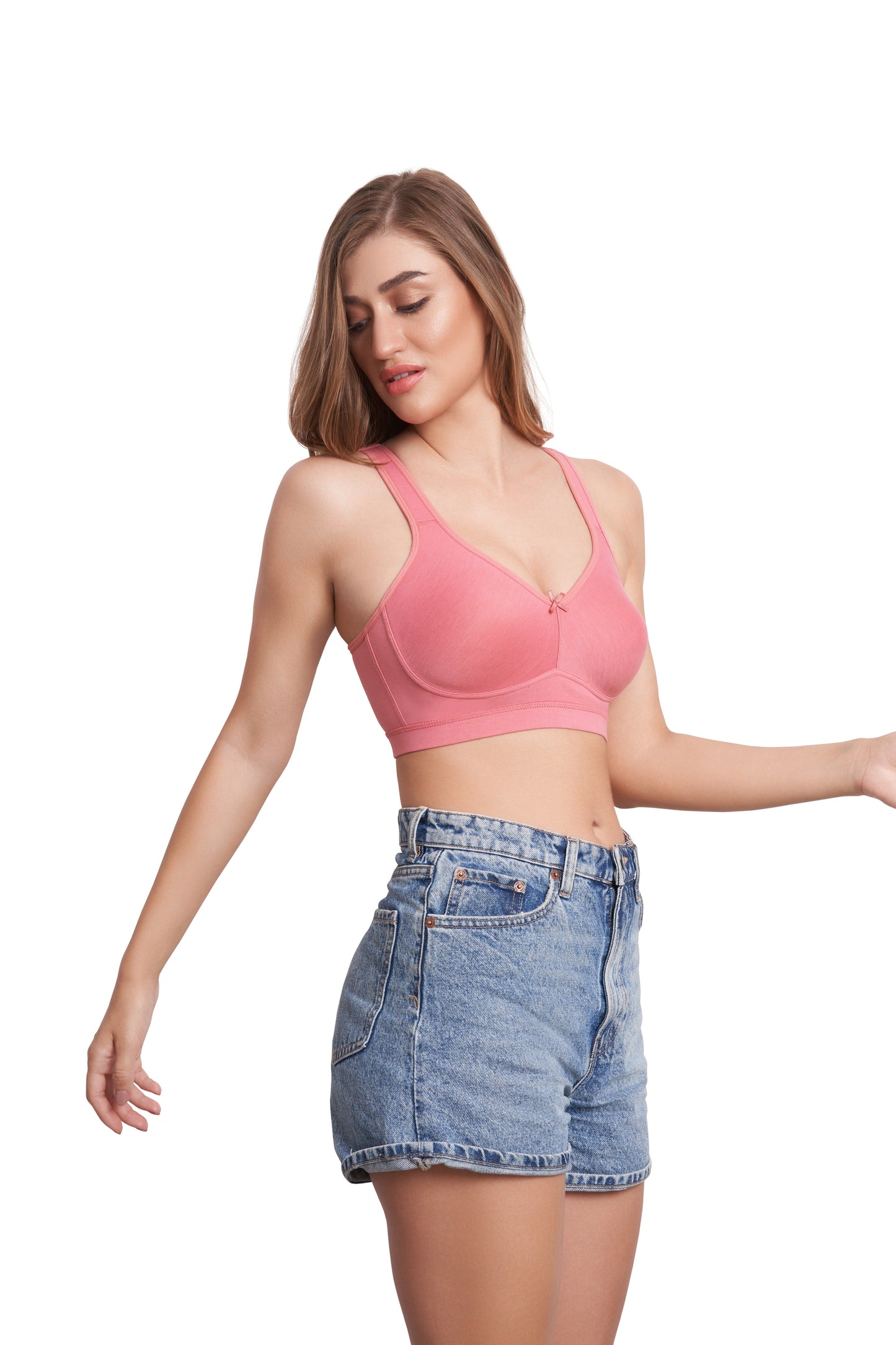 Bralux Women's Minimizer Spacer Cup Full Coverage Daily wear Bra - 7001