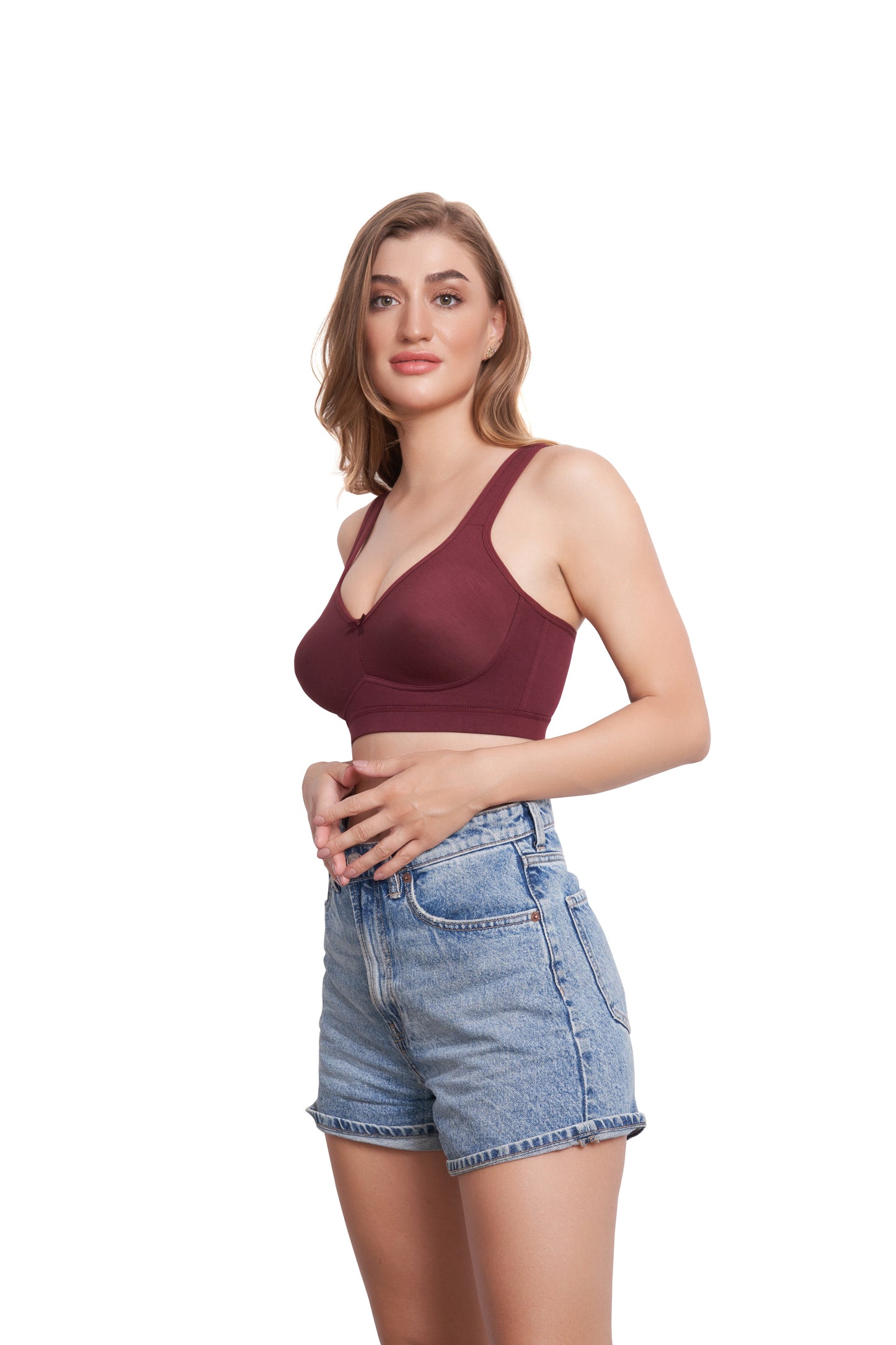 Bralux Women's Minimizer Spacer Cup Full Coverage Daily wear Bra - 7001