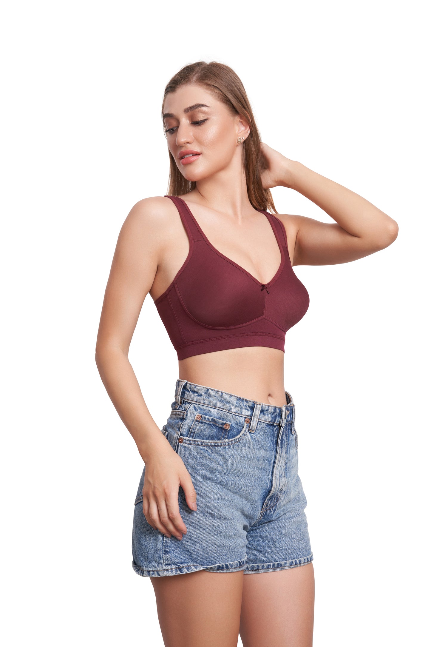 Bralux Women's Minimizer Spacer Cup Full Coverage Daily wear Bra - 7001