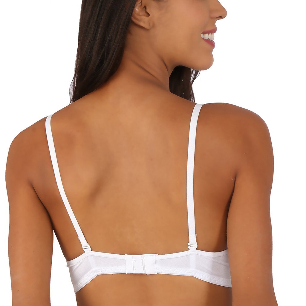 Bralux Rose Padded Bra Black