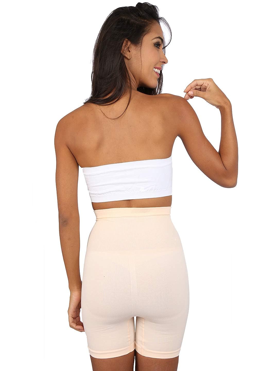 Bralux Women's Cotton with Spandex Non-Wired Non-Padded Tube Bra - Macy