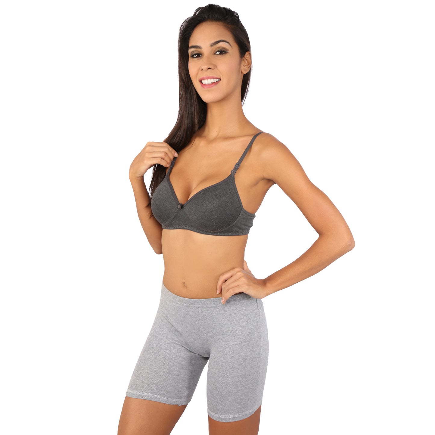 Bralux Cycling Shorts for Women, Girls with Cotton Spandex