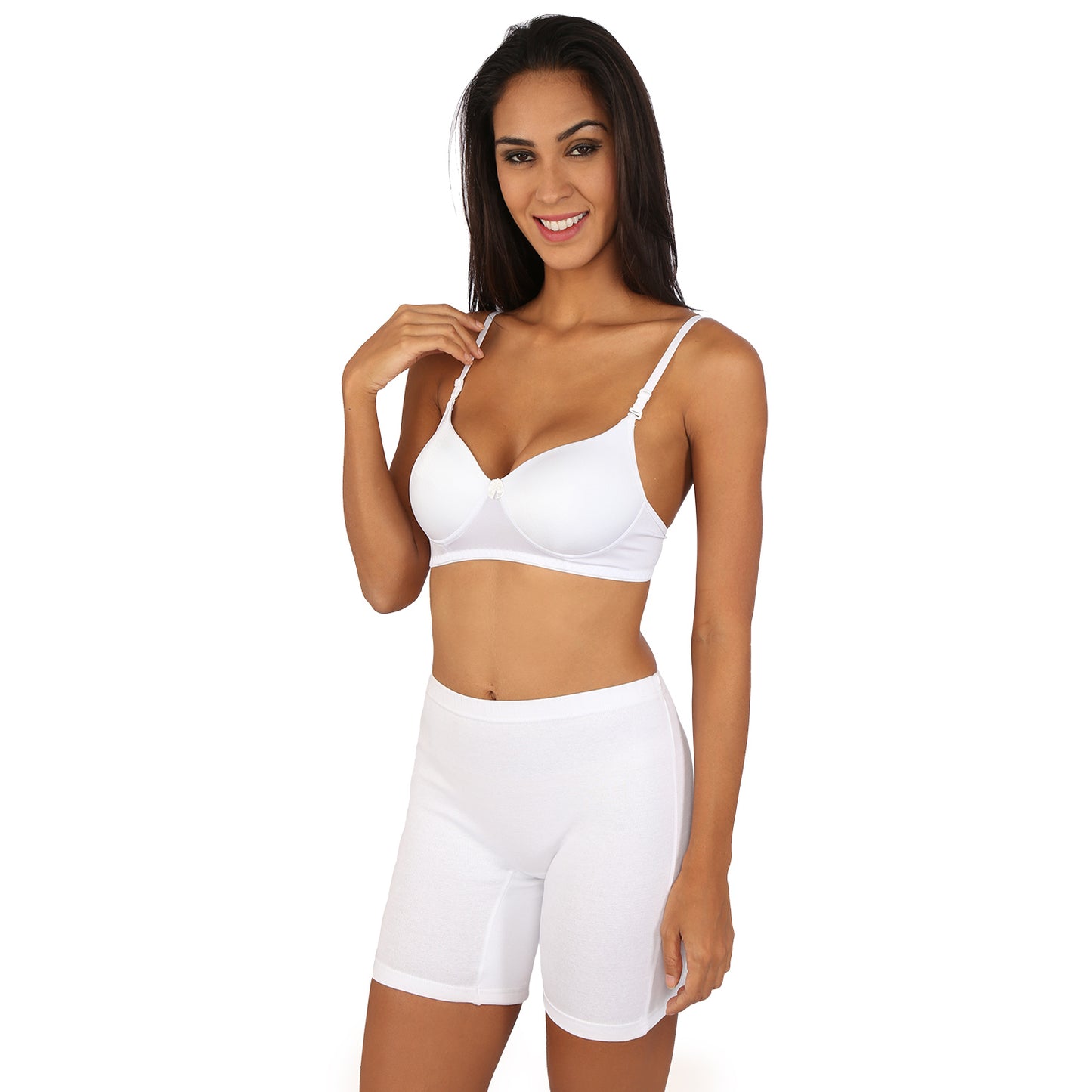 Bralux Cycling Shorts for Women, Girls with Cotton Spandex