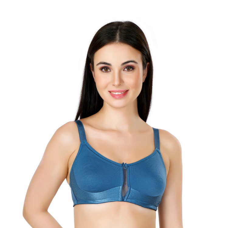 Bralux Anti Sag Bra with Side and Bottom Support  (Wireless | Non Padded | Full Coverage | D.No: 7004)