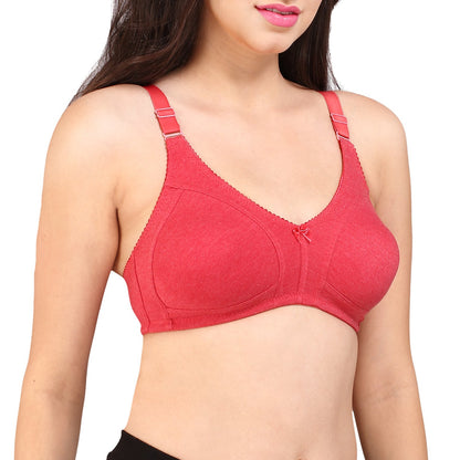 Bralux Women's Cotton Non-Wired Tshirt Bra - Tofha