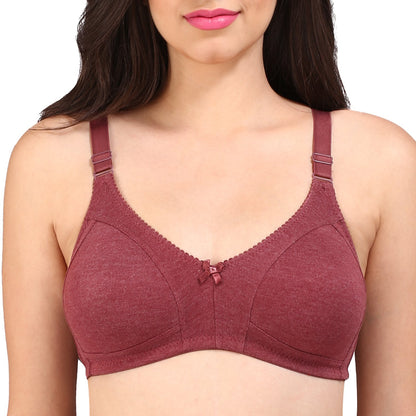 Bralux Women's Cotton Non-Wired Tshirt Bra - Tofha