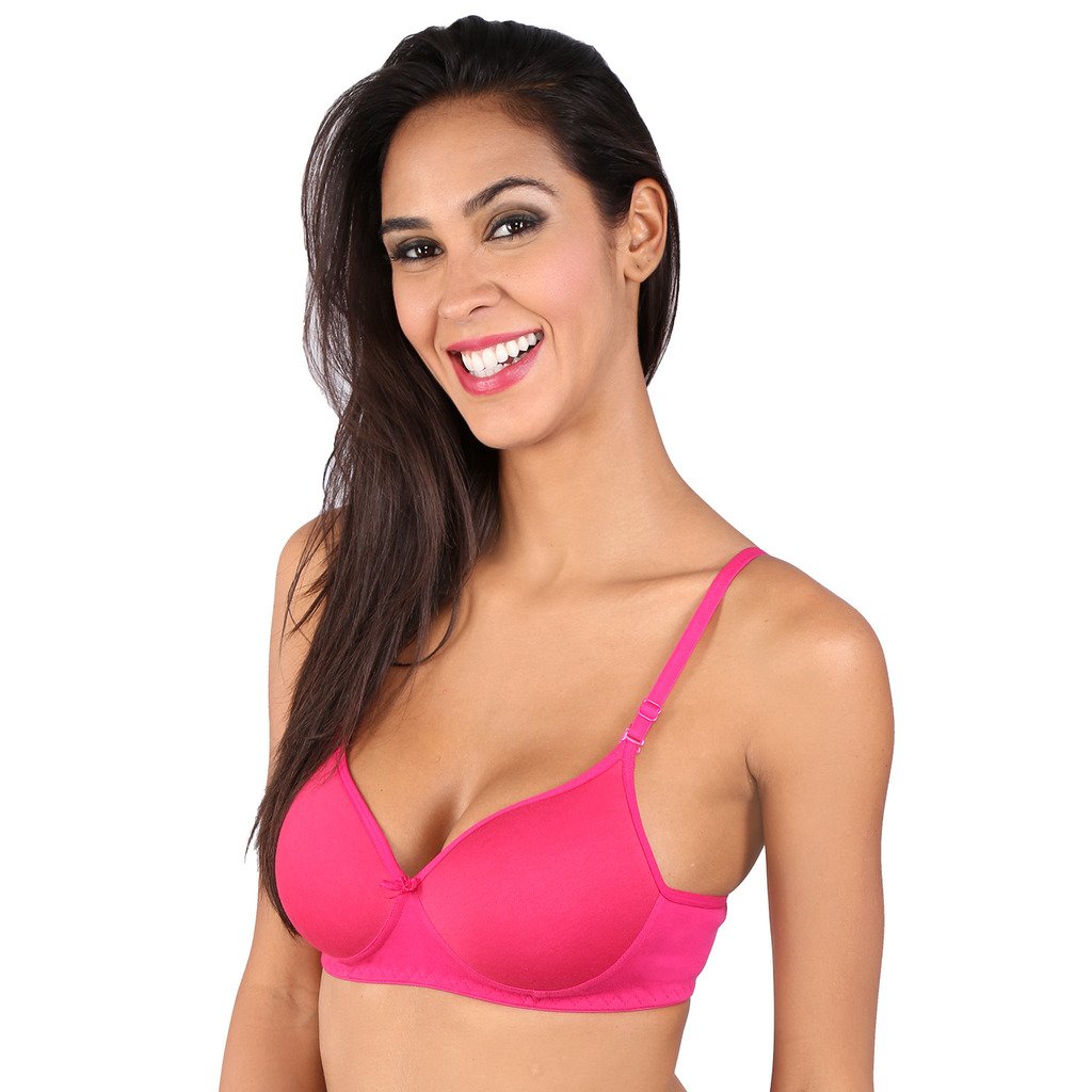 Bralux Cotton Push Up Padded Bra