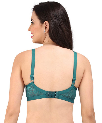 Shalini Full Coverage Lace Bra with Side Support for Plus Size