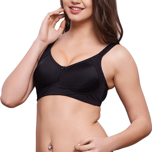 Bralux Minimizer Bra for Heavy Breast, Full Coverage Wire Free Women's Bra