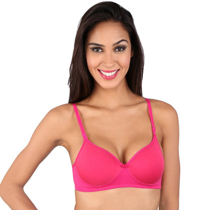 Bralux Cotton Push Up Padded Bra